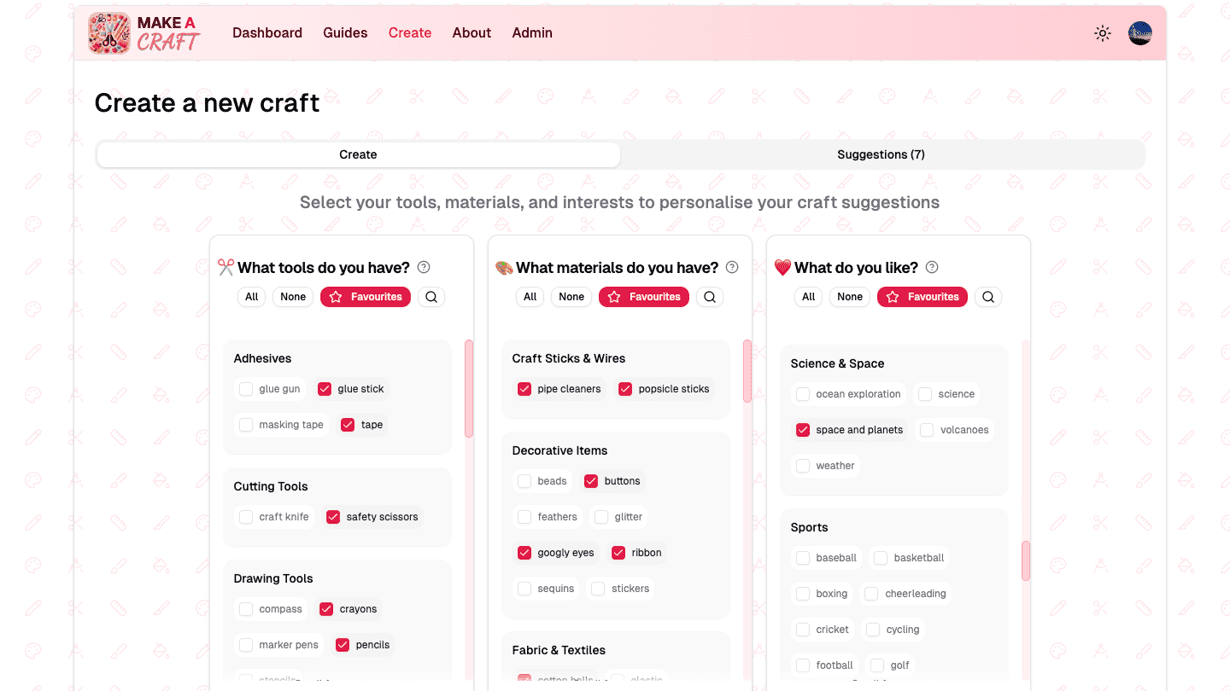 Make A Craft screenshot 2
