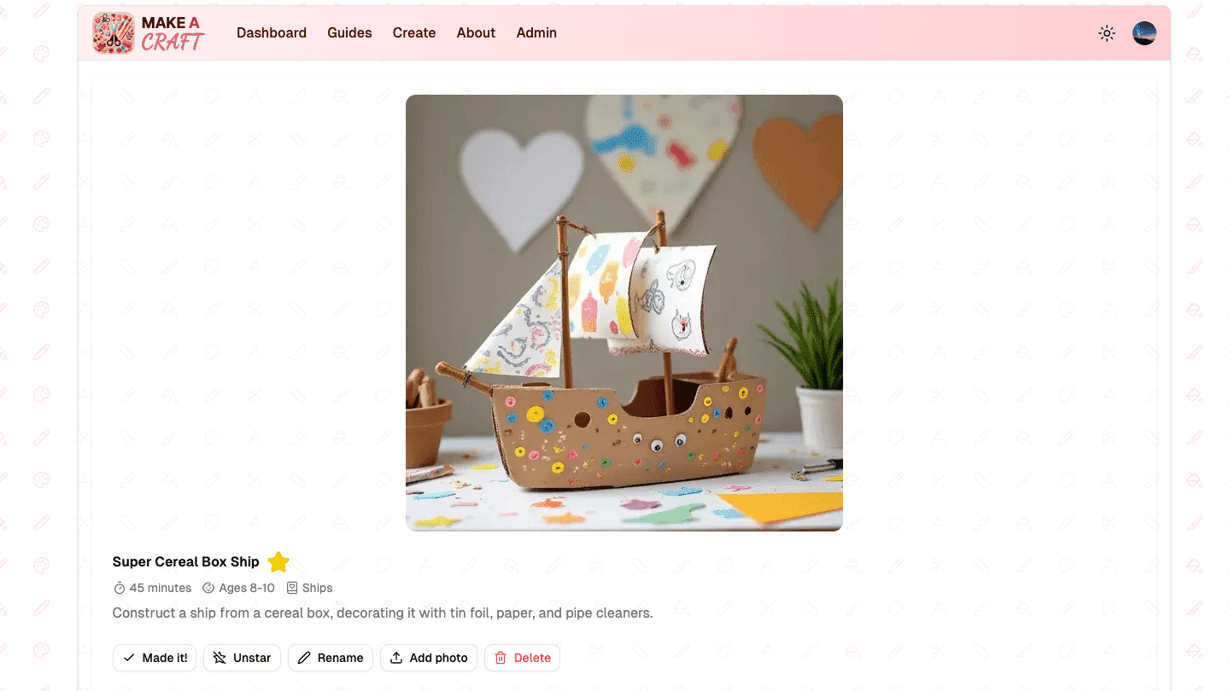 Make A Craft screenshot 4